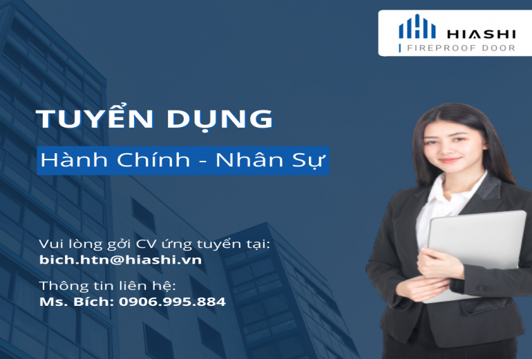 Tuyển dụng Nhân viên Hành Chính - Nhân Sự 